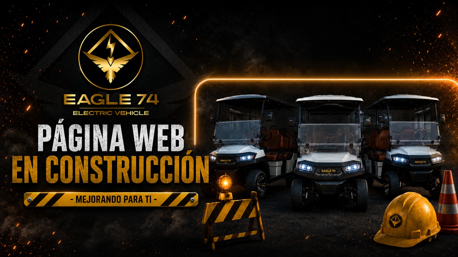 Eagle74 carros de golf